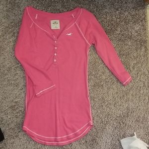 Hollister 3/4 sleeve shirt